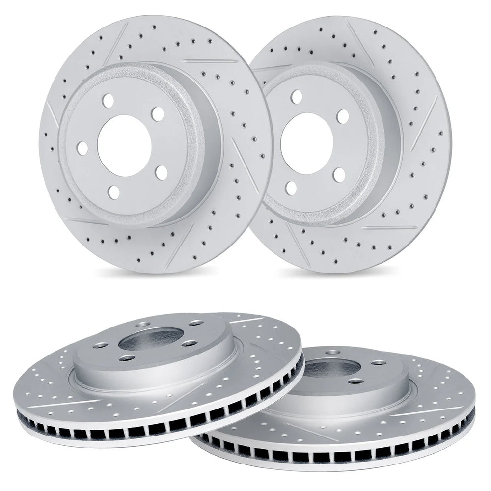 R1 Concepts Brake Rotor- Carbon D/S Fits Toyota Prius
