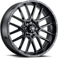 ITP Hurricane 20x6.5 / 4x156 BP / 4+2.5 Offset Gloss Black Wheel
