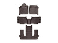 WeatherTech Cocoa Front Rear Rear FloorLiner HP Fits -20-22 Sequoia 474081-47093-7-5IM