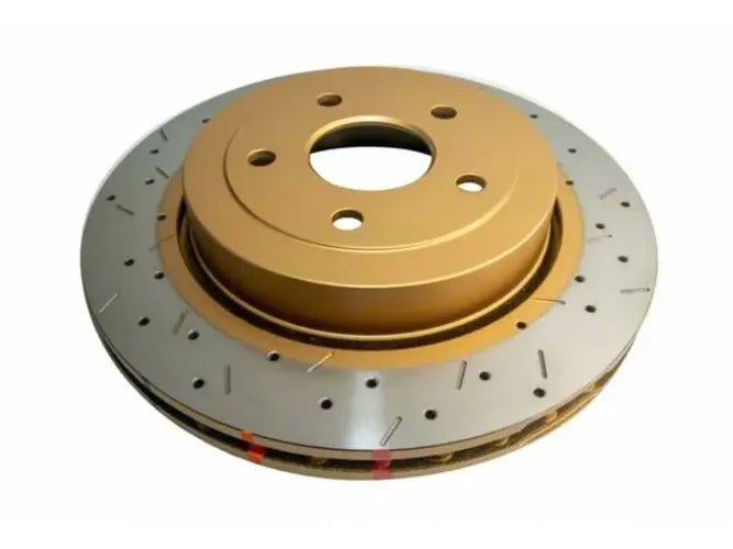 DBA 06-10 Jeep Grand Cherokee SRT-8 360mm Dia Rear Drilled & Slotted T3 4000 Series Rotor