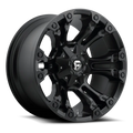 Fuel Wheels black auto part