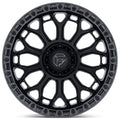 FUEL WHEELS TALON 17X8.5 5X5 71 25 G-BLK-GNMTL CAST ALUMINUM GLOSS BLACK W GUNMETAL LIP FC901BA17855025