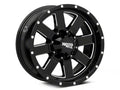 MOTO METAL 20x12 962 MO962 GLOSS BLACK WITH MILLED ACCENTS 5X5.0/5.5 bp 4.77 b/s