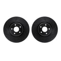 R1 Concepts Brake Rotor- D/S - Black Fits Ford Escape