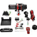 All Balls Racing 4-Bolt Synthetic Rope Winch - 4500 lbs