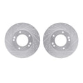 R1 Concepts Brake Rotor- D/S - Silver Fits Kia Sorento