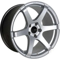 Enkei T6S 18x8.5 50mm Offset 5x114.3 Bolt Pattern 72.6 Bore Matte Silver Wheel