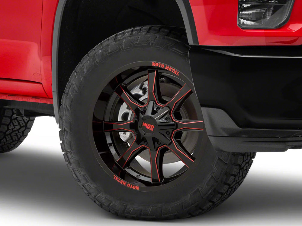 Moto Metal Wheels black auto part