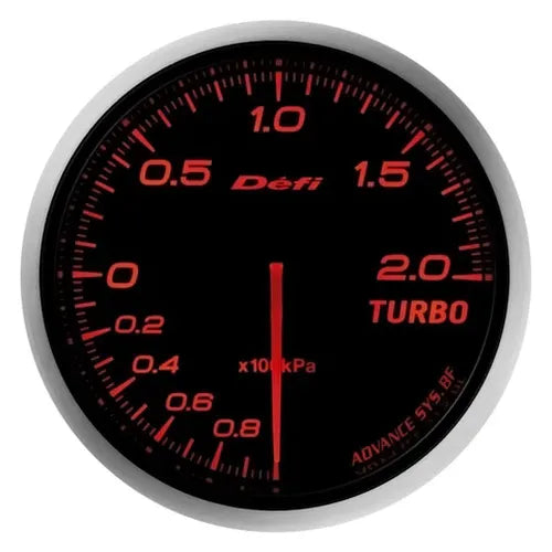 Defi Advance BF Amber Boost Metric 60mm Gauge Universal