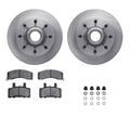 R1 Concepts E- Line Series Brake Rotor with Ceramic Brake Pads Hdw