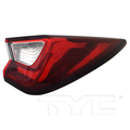 2224 AC M.D.X (W/O LOGO) LED CHR TAILLIGHT ASSY RH
