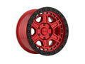 BRREN 17X9 6X5.5 C-RED-BLKLP -12MM