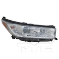 1719 TY HLANDR LE+/LE/XLE W/O LED DRL H.L RH