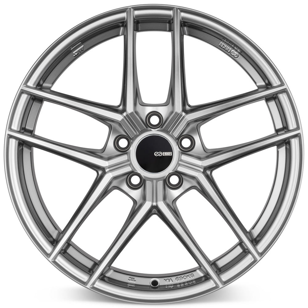 Enkei TY-5 18x8 5x108 40mm offset 72.6mm Bore Black Pearl