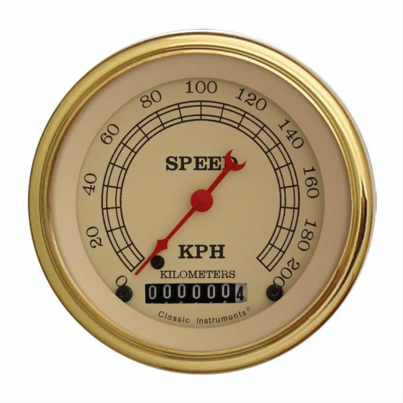 VINTAGE 3IN SPEEDO 200 KPH