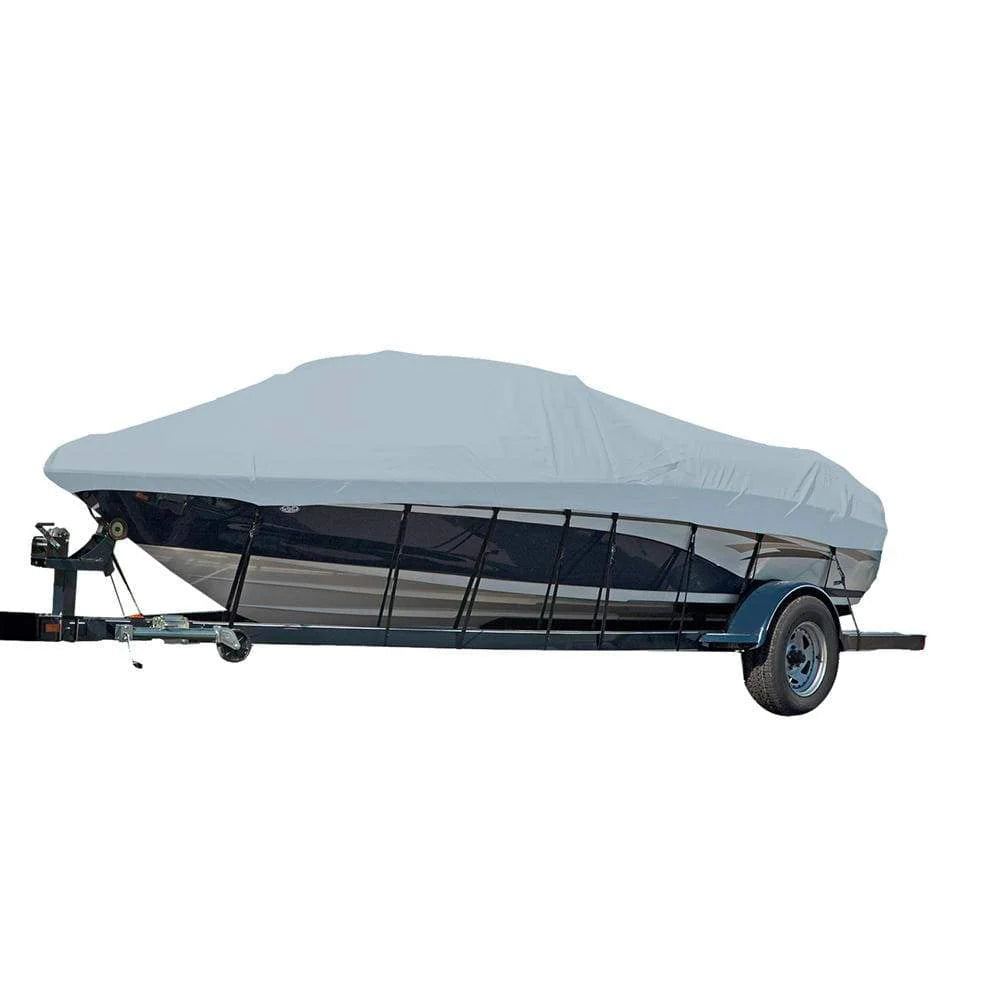 BOAT COVER V-21 I/O PG GRAY