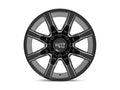 MO804 SPIDER 20X9 5X5.0/5.5 00MM GLOSS BLACK MILLED