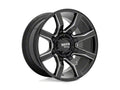MO804 SPIDER 20X9 5X5.0/5.5 00MM GLOSS BLACK MILLED