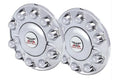 HUB COVER KIT ABS FRONT & REAR AXLE 10 LUG ON 225MM BOLT CIRCLE