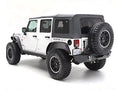 Soft Top OEM Replacement W/Tinted Windows Black Diamond 07-18 Wrangler JK 4 Door Smittybilt