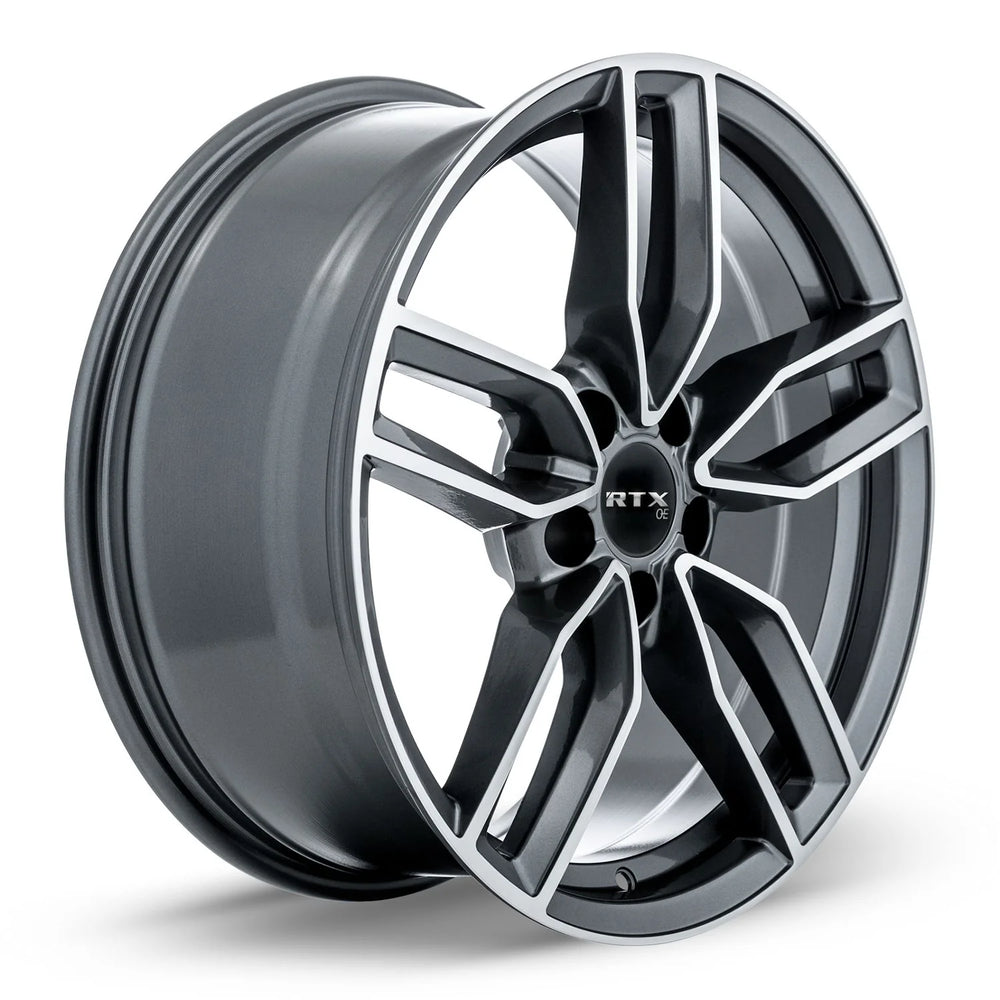 KEMPTEN 19X8 5X112 ET35 CB66.6 SATIN BLACK MACHINED