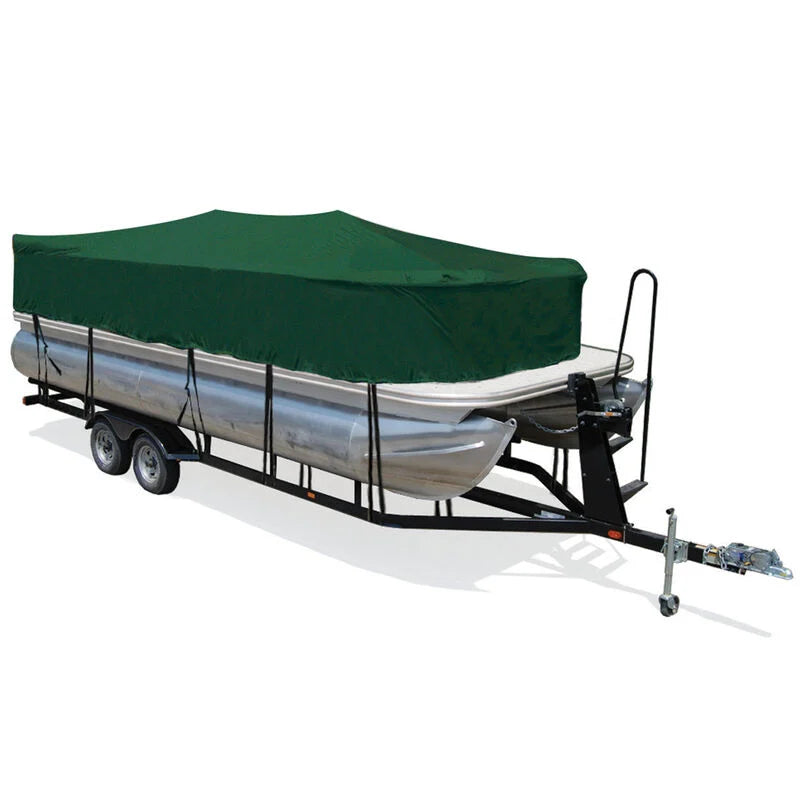 HOT SHOT BOAT COVERPONTOON 18FT1IN19FT X 102IN PLAYPEN CVRHUNTER GREEN