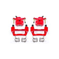 Power Stop 09-13 Subaru Forester Rear Red Calipers w/Brackets - Pair
