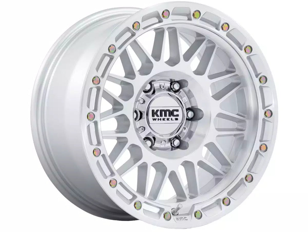 Wheel Pros ATTACK 17X8.5 6X5.5 106 0 G-SLV-MCH KM555SD17856800