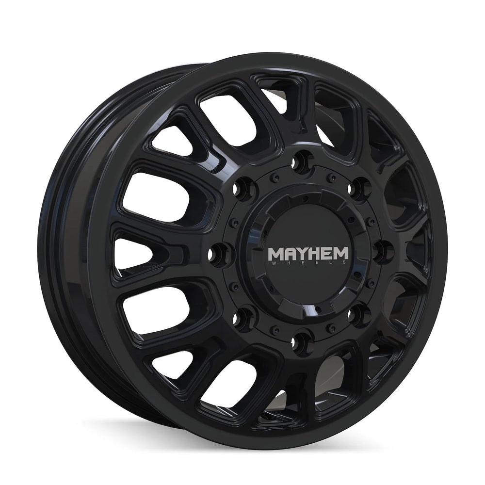 Mayhem 8107D Cogent Dually 17x6.5 8x200 BP 125mm Offset 142mm Bore Gloss Black
