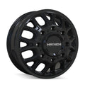 Mayhem 8107D Cogent Dually 17x6.5 8x200 BP 125mm Offset 142mm Bore Gloss Black