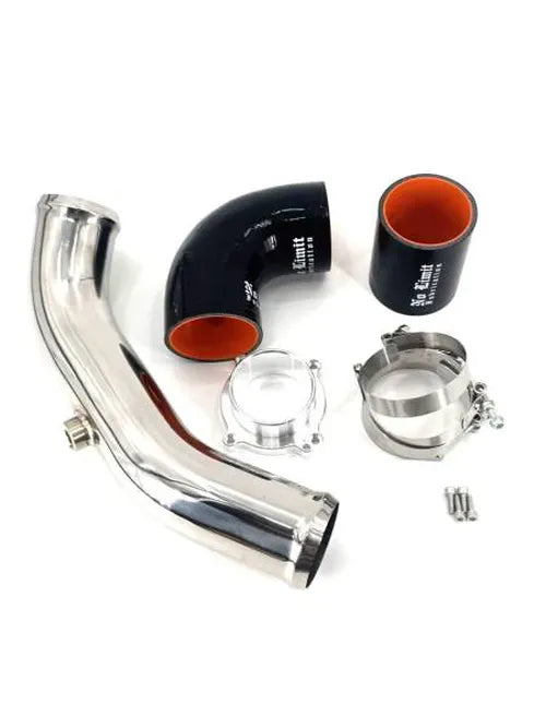 No Limit Fabrication Ford 6.7 PowerStroke Boost Bundle Includes Hotside Coldside Charge Pipe Kits Black 2011-2016 67CSPKP1116