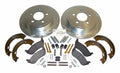 Rear Performance Brake Kit for Jeep TJ, KJ, Drilled & Slotted Rotors & Hardware RT Off Road