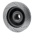 DFC 99-02 Ford F-250 2WD (Super Duty) Front Left Drilled & Slotted Silver Brake Rotor
