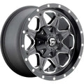 FUEL WHEELS BOOST 17X9 8X170 NB 5.75 125.2 20MM CAST ALUMINUM MATTE BLACK MILLED D53417901757