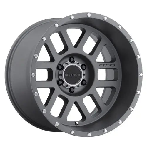 Mesh 20X10 8X170 BOLT PATTERN 24 OFFSET 4.55 BS Titanium