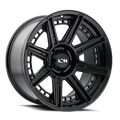 Cast Aluminum Wheels 149 MB 20x10 Matte Black 8 On 165.1 Bolt Pattern -24 Offset ION Wheels