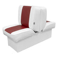 WISE 8WD707P DELUXE SERIES LOUNGE SEAT WHITE / RED