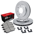 R1 Concepts Brake Rotor- Blank with Optimum Oe Pads Hdw Fits Ford F-150