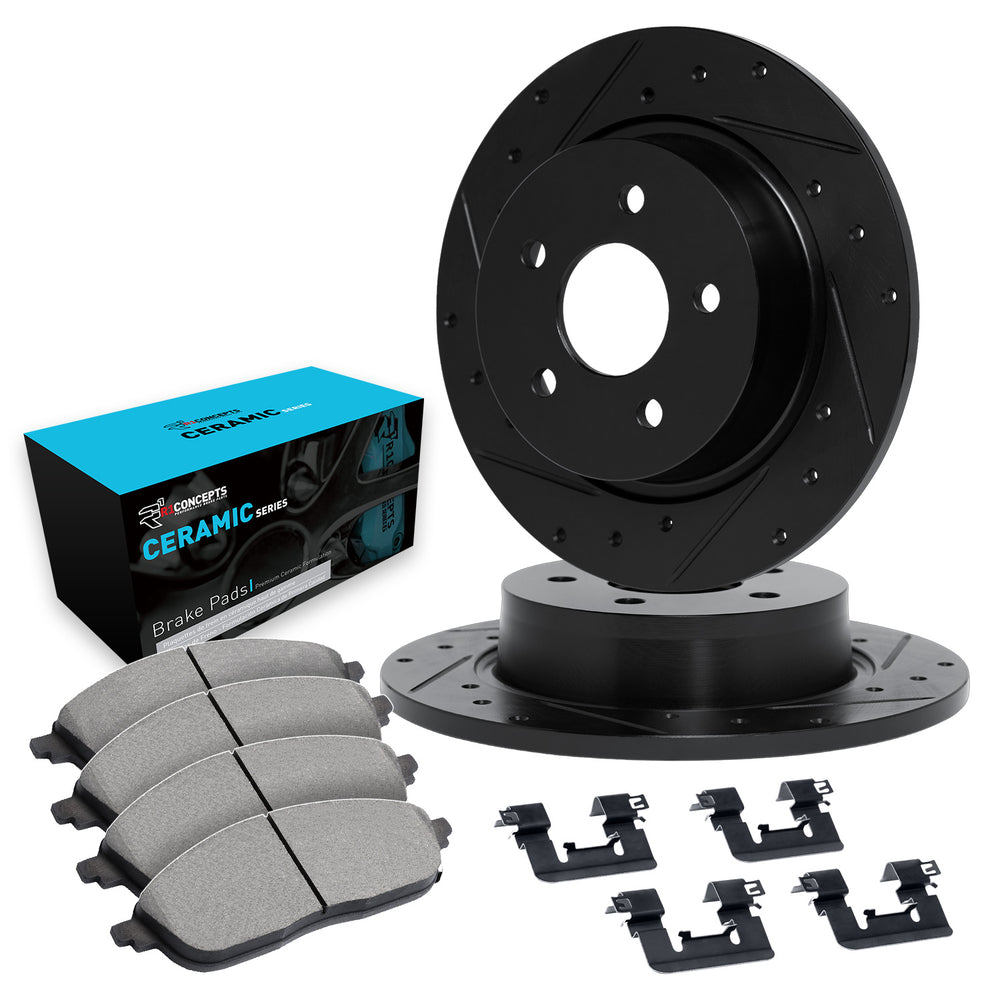 R1 Concepts black auto part