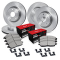 R1 Concepts Brake Rotor- Blank with Optimum Oe Pads Hdw