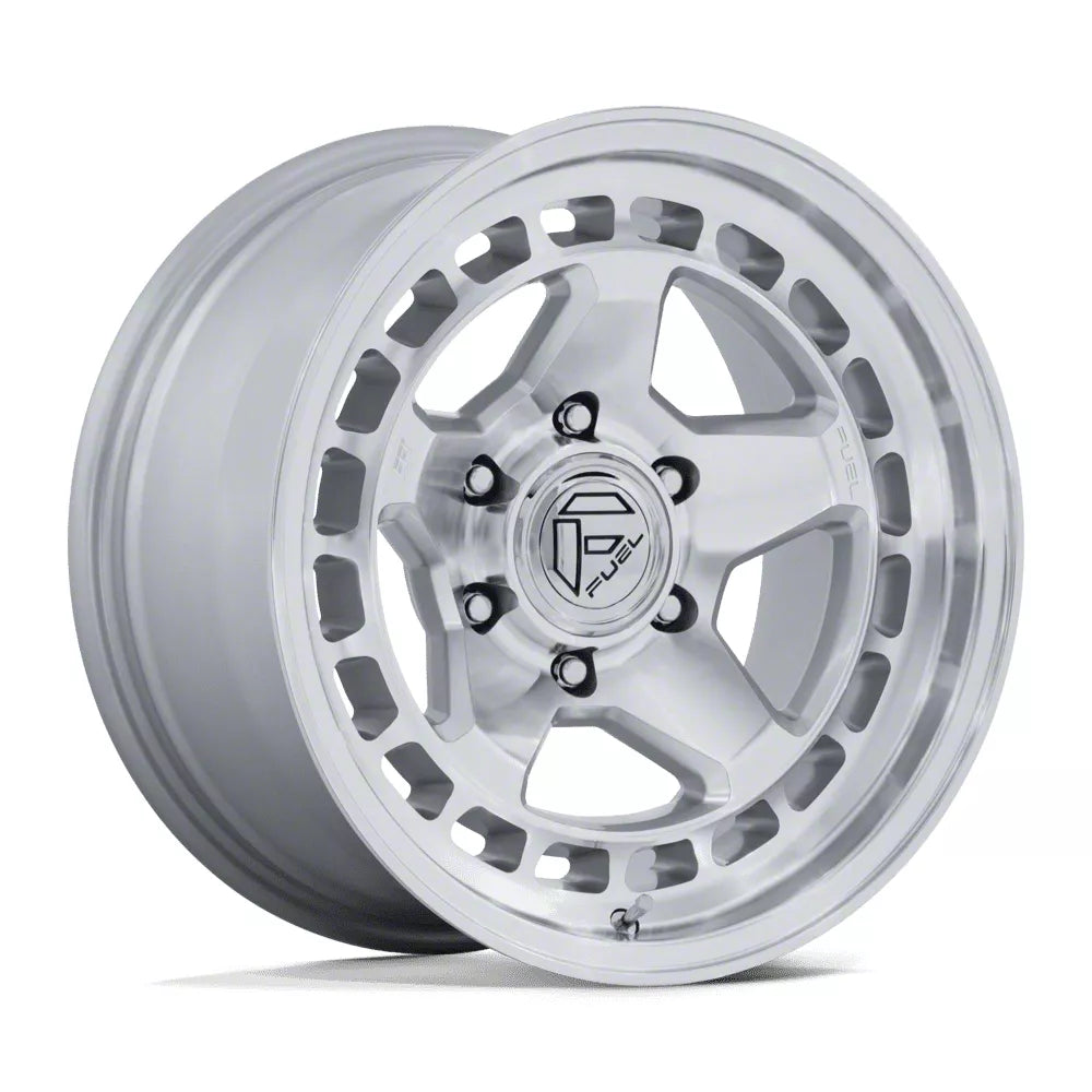 FUEL WHEELS CORE 17X8.5 6X135 87 0 H-SLV-MCH FLOW FORMED ALUMINUM HYPER SILVER W MACHINED FACE FC894SD17856300