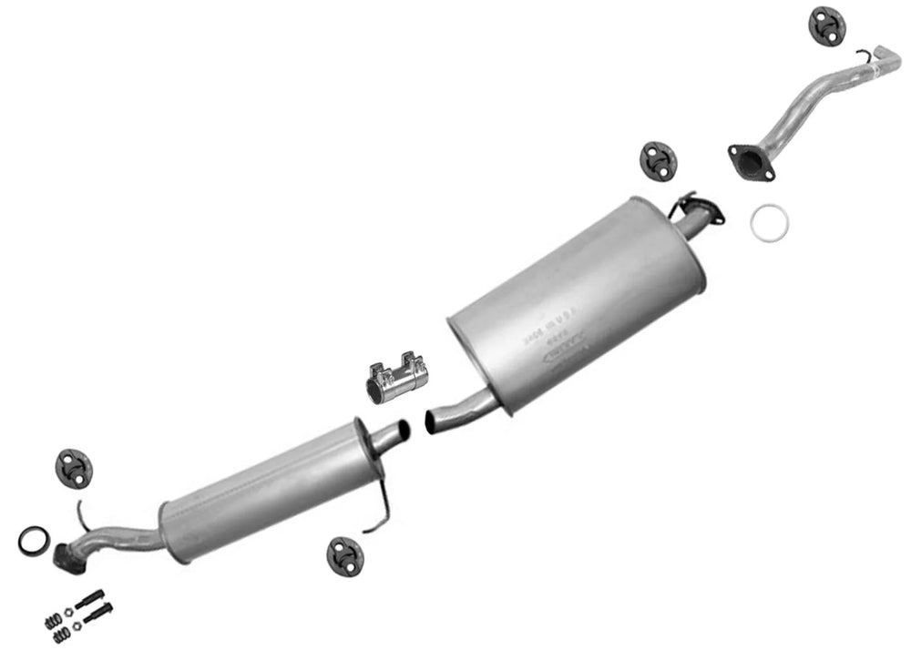 0306 ELEMENT 2.4L MUFFLER WELDED ASSEMBLY