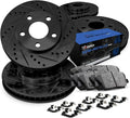 R1 Concepts Brake Rotor- Carbon Coated with Ceramic Pads Hdw