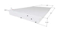FRESH WATER TANK WT1239 51 X 32 X 4.5 26 GAL 0229647