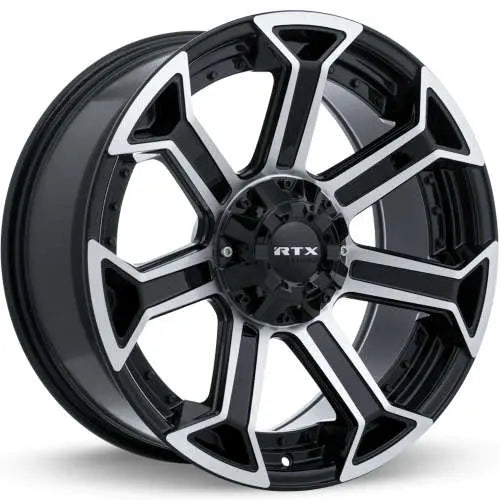 PEAK 20X9 6X135/139.7 ET0 CB87.1 GLOSS BLACK MACHINED