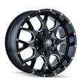 Mayhem auto part close-up