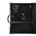 BOULDER 100 WATT BRIEFCASE SOLAR CHARGING KIT; PORTABLE SOLAR PANEL W/10A CHARGE CONTROLLER