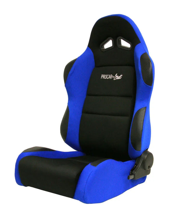SPORTSMAN BLACK VELOUR INSIDE BLUE VELOUR WINGS & SIDE BOLSTERS