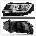 1821 TIGUAN HALOGEN W/LED DRL HEADLIGHT OE LEFT