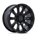 DIAMONDBACK 17X8.5 5X4.5 MBLK 25MM